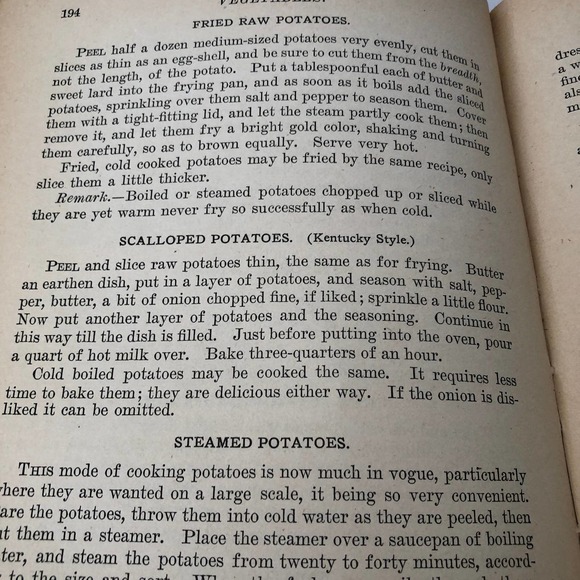 The White House CookBook Cook Book 1916 Edition Collectible - Picture 8 of 9